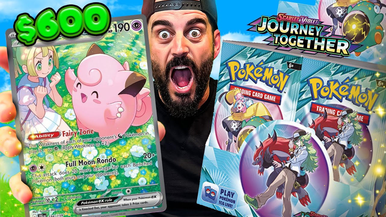 Journey Together Is Actually INSANE! Opening Pokemon's Newest Set Journey Together Is Actually INSANE! Opening Pokemon's Newest Set