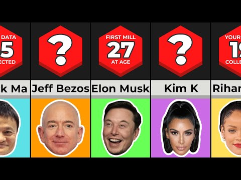 Comparison: When BILLIONAIRES Made Their First MILLION