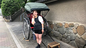 New【Full translated version】Japanese cute girl｜Rickshaw driver　Mii chan