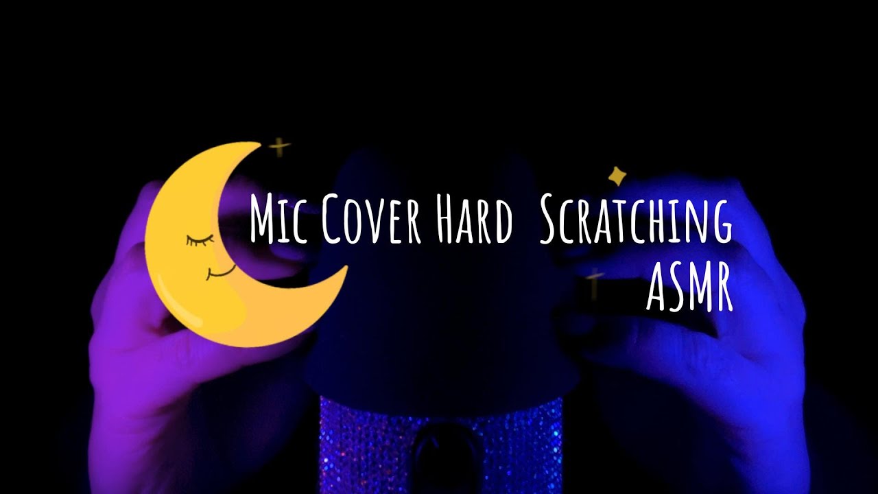 Super Tingly ASMR Mic Cover Hard Scratching for extra crunchy sounds ...