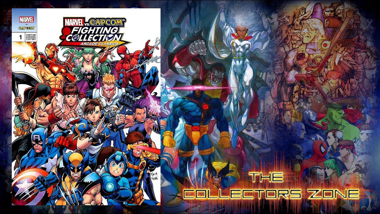 Unboxing Marvel vs. Capcom Fighting Collection: Arcade Classics All Games, Comic Book & Review PS4