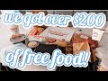 WE GOT OVER $200 OF FREE TAKE-OUT FOOD🎉 BIRTHDAY FREEBIES 2020