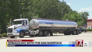 Gas shortage continues in the Triangle; NC still above 60% of gas stations without fuel