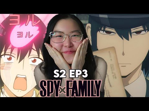 NEE-SAN! YURI'S BEST STRESS-RELIEF!😂 SPY x FAMILY Season 2 Episode 3 REACTION + REVIEW