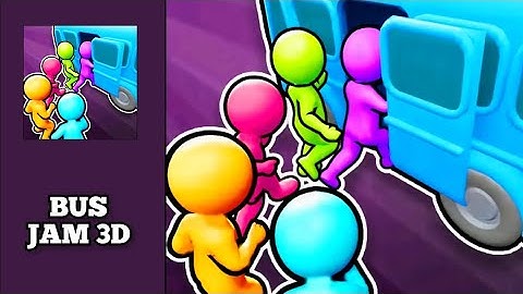 Bus Jam by  Rollic Games || Bus Jam Game Video || Bus Jam 3D Games 2024