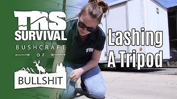 How to Lash a Tripod