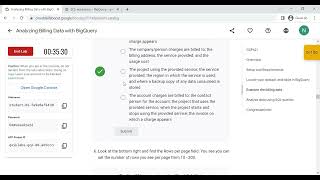 Analyzing Billing Data With BigQuery Lab | 100% score.