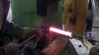 Молот. Работа с эскизами. Изготовление болта. 400 kg. hammer. Bolt manufacturing