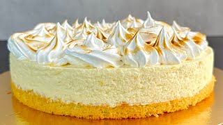 Excellent Light, Fresh and Easy to Make Dessert! Lemon Meringue Cloud!