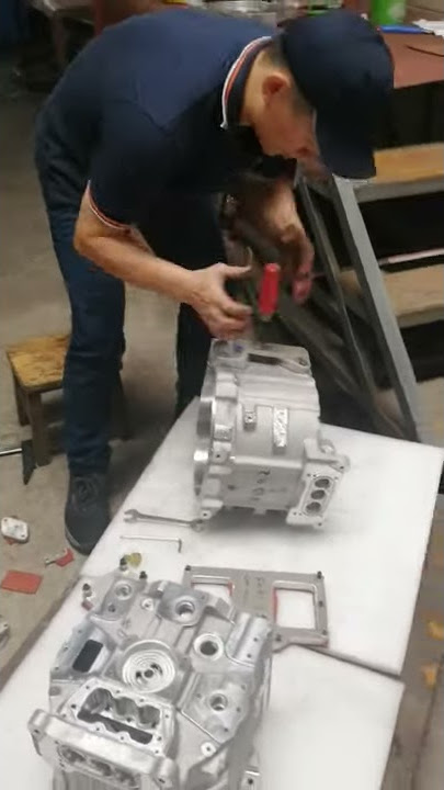 leakage test for aluminum metal auto parts VID 20200928 161227