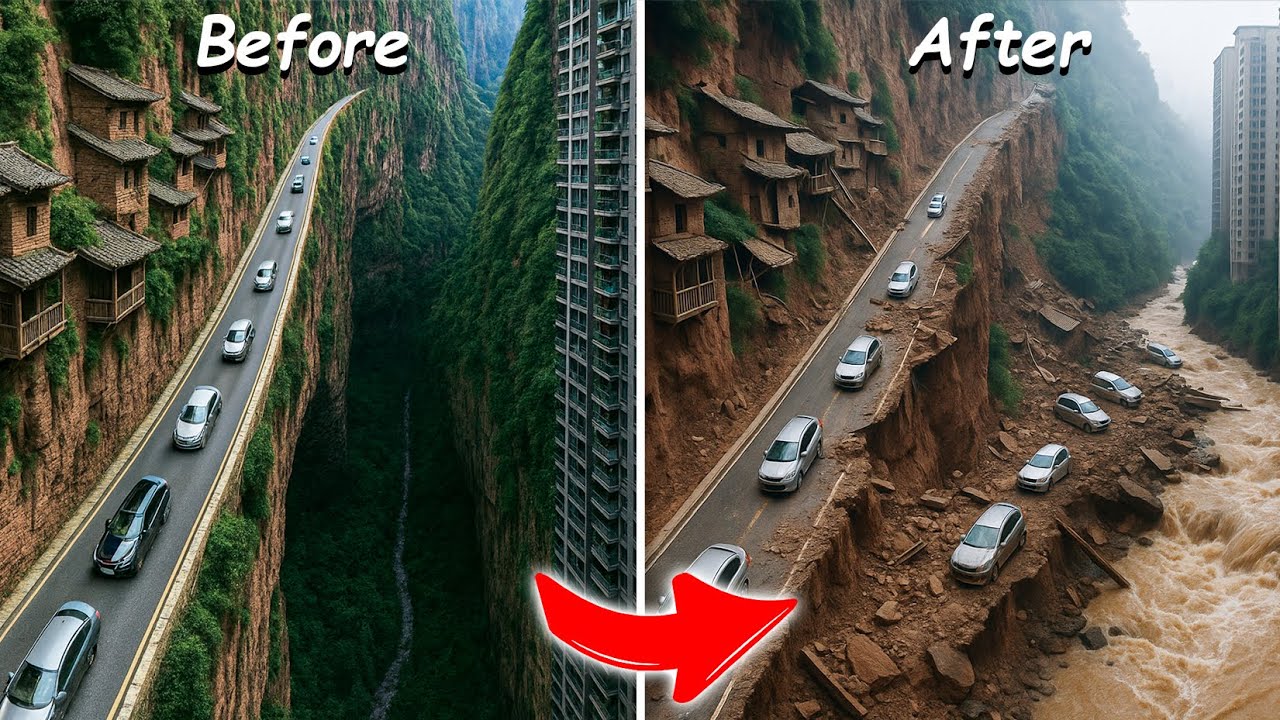 Fails Galore After Storm Claudia Hits The UK!! | UK Flooding | Vehicles vs Floods compilation | #23