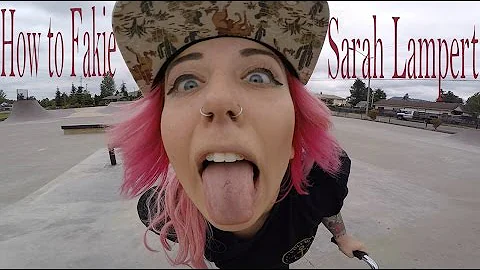 HOW TO FAKIE (RIDE BACKWARDS) BMX - SARAH LAMPERT