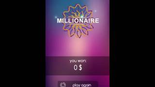 Millionaire - Android app - GogetaSuperx screenshot 4