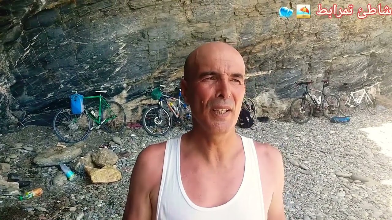 يوم رائع في شاطئ تمرابط بتطوان مع الأصدقاء الدراجة الهوائية.🏖🌊🌊