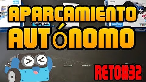 Reto 32 con mBot programando la función de aparcamiento autónomo midiendo la plaza disponible