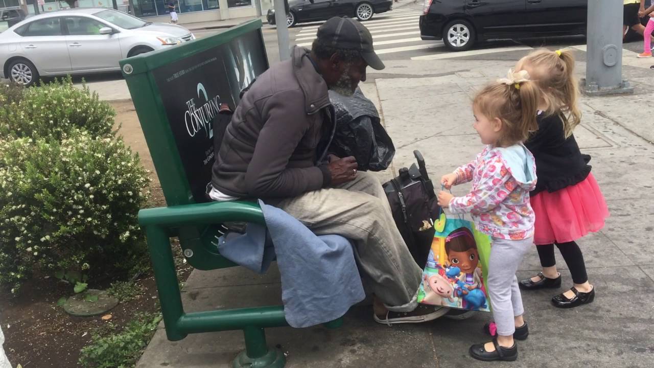kids volunteer to help the homeless youtube