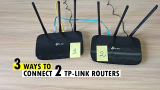 3 Ways to Connect Two TP-Link Routers