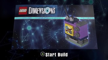 LEGO Dimensions 71202 The Simpsons Taunt O Vision Build Instructions