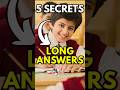 5 Secrets! Write Long Answers Quickly ⏰ Study Tips and Tricks #studytips #studymotivation