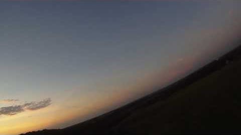 Super Cub with GoPro camera over my House