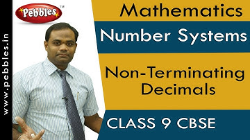 Non-Terminating Decimals : Number Systems| Mathematics |Class 9|CBSE Syllabus