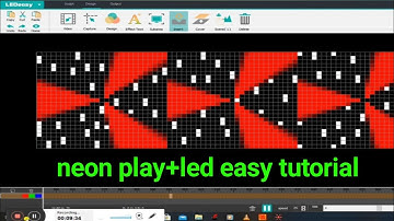 Neon Play+Led Easy Tutorial Two लेयर इफेक्ट कैसे बनाएं|Rain Drop+Rotation Effects.