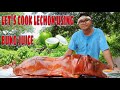 LET'S COOK LECHON WITH COCONUT JUICE/AT TAYOY MAMALENGKE..