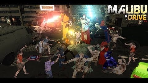 Custom Zombies: MALIBU DRIVE! AVENGERS ZOMBIES Back at it!