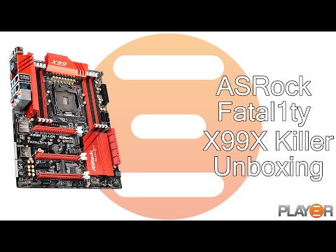ASRock Fatal1ty X99X Killer Motherboard Unboxing