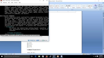 UNIX Shell Scripting Session  29 2