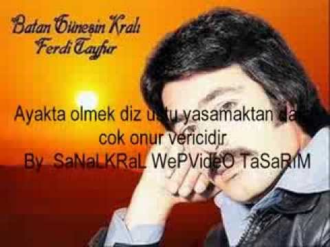 Ferdi Tayfur - Bu Benim Aşığım Deyipte Göster PaSiNLeR  DaMaRCı