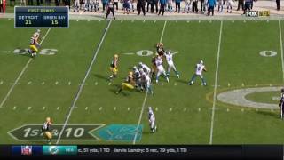 GREAT CATCH THAT GIVES MARVIN JONES 205 YARDS!