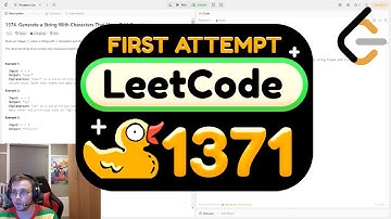 my attempt at solving leetcode 1371: generate a string With characters That have odd counts [SOLVED]