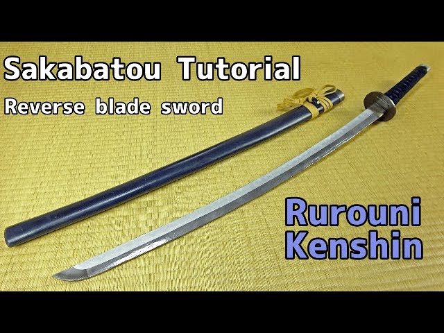 Rurouni Kenshin Himura Kenshin Reverse-Blade Sword B Cosplay