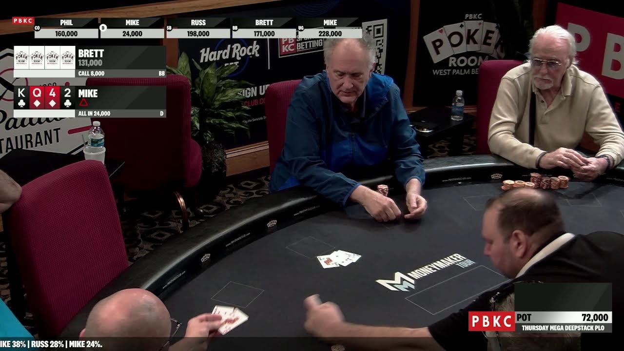 $200 Mega Deep Stack PLO Tournament $5K GTD w/The Bearded Dragons