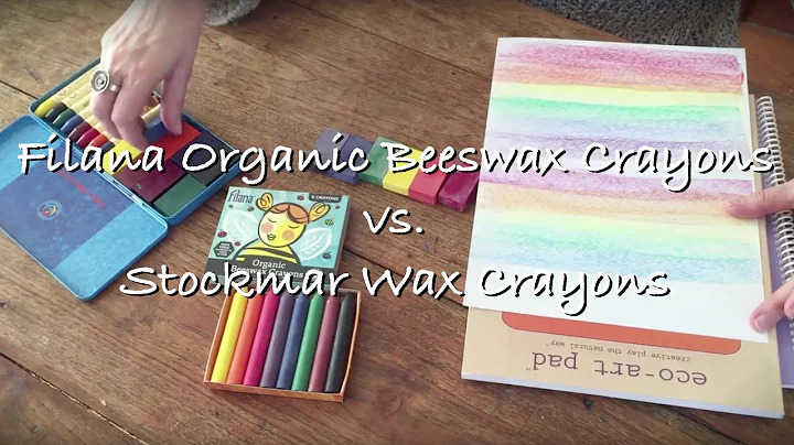Filana Organic Beeswax Crayons vs. Stockmar Wax Cr...