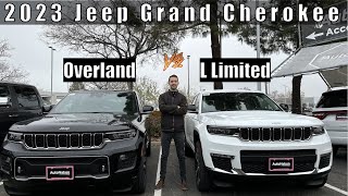 2023 Jeep Grand Cherokee L Limited Vs Overland