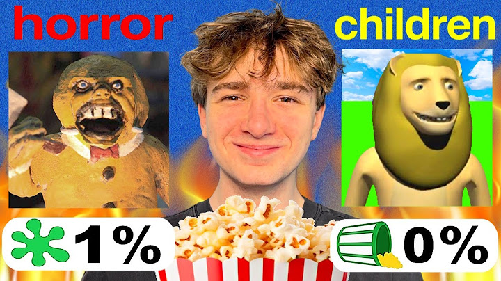 Ik heb de slechtst beoordeelde films van elk filmgenre bekeken