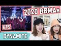 BTS @ 2020 BBMAs | Dynamite Performance | REACTION | Billboard Music Awards