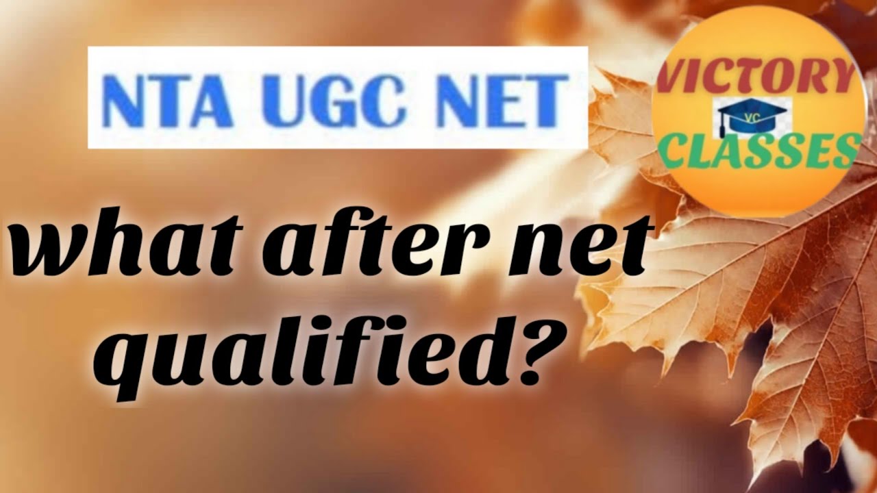 What after NET qualified? YouTube