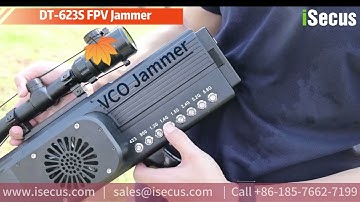 DT-623S FPV Jammer based on SDR Signal Jamming can effectively take FPV Drones Down, Block DIY drone
