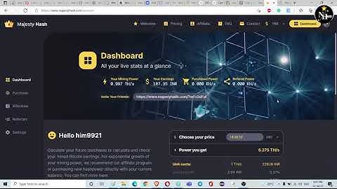 Majesty Hash Free Clouding mining Site || earning 100% ||No investment