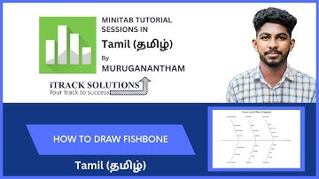 How to draw fishbone diagram in #minitab #tamil ( #தமிழ்  )
