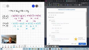 Khan Support: Solutions to 2-variable equations