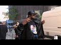 Wu-Tang Clan arriving at Daily Show