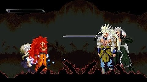 Goku SSJ6 & Hyper Unknown vs Nightmare Broli SSJ3 & Sephiroth + Extra MUGEN Battle!!!