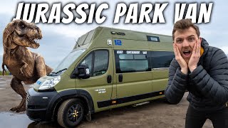 JURASSIC PARK Van Conversion | 24hr Camping Experience