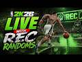 NBA 2K26 LIVE: Rec Randoms Only… Can We Win Any Games?😂