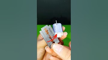 DC Motor Repair with Razor🔧⚡