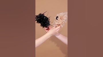 KẸP TÓC HOA ANH ĐÀO ĐÍNH LÔNG VŨ 2023